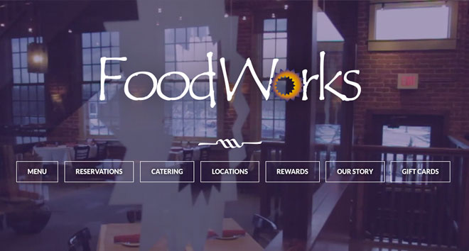 Foodworksweb design chattanooga